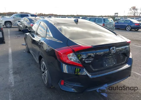 2017 Honda Civic Ex-T from USA, damaged, VIN 2HGFC1F36HH654793